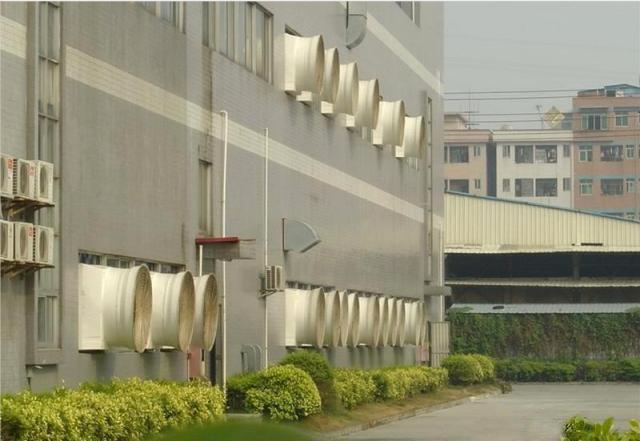 食品厂车间环保空调通风降温工程